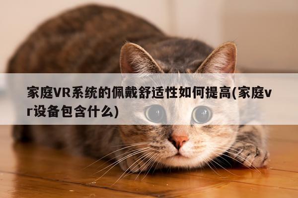 【德赢vwin060】家庭VR系统的佩戴舒适性如何提高(家庭vr设备包含什么)