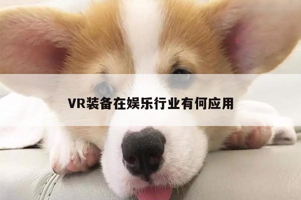 VR装备在娱乐行业有何应用【德赢vwin399】