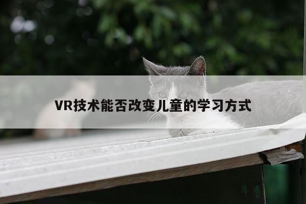 VR技术能否改变儿童的学习方式：德赢vwin060