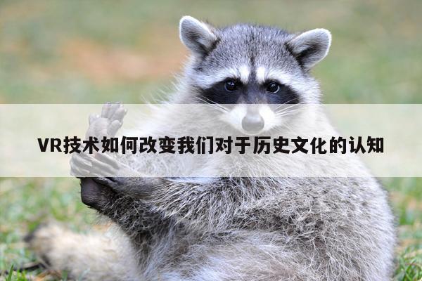 【德赢官方】VR技术如何改变我们对于历史文化的认知