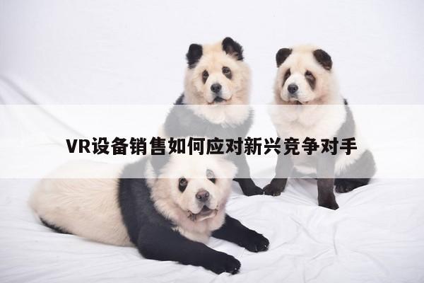 VR设备销售如何应对新兴竞争对手：德赢官方