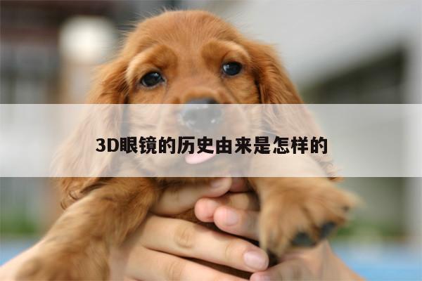 3D眼镜的历史由来是怎样的【vwin网上官网】